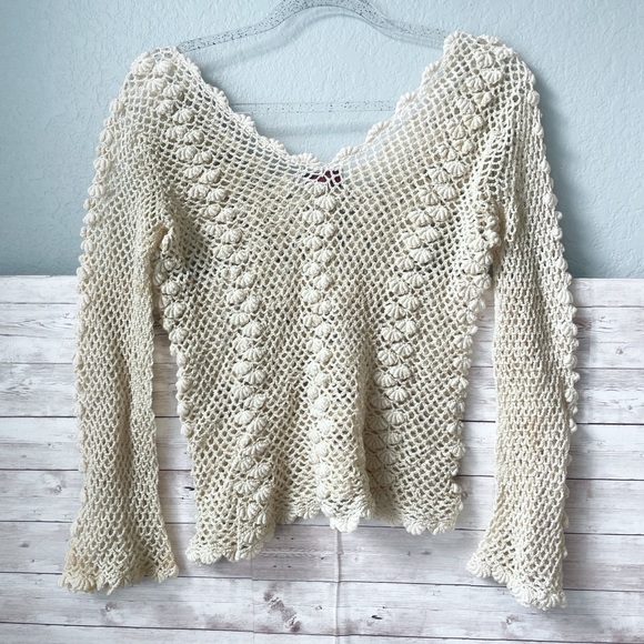 SK Imports | hand crochet skirt and top size medium - Picture 3 of 6